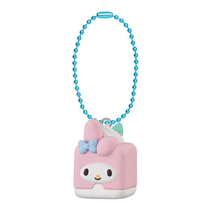 Keroppi Cubito de Postre Llavero Gashapon