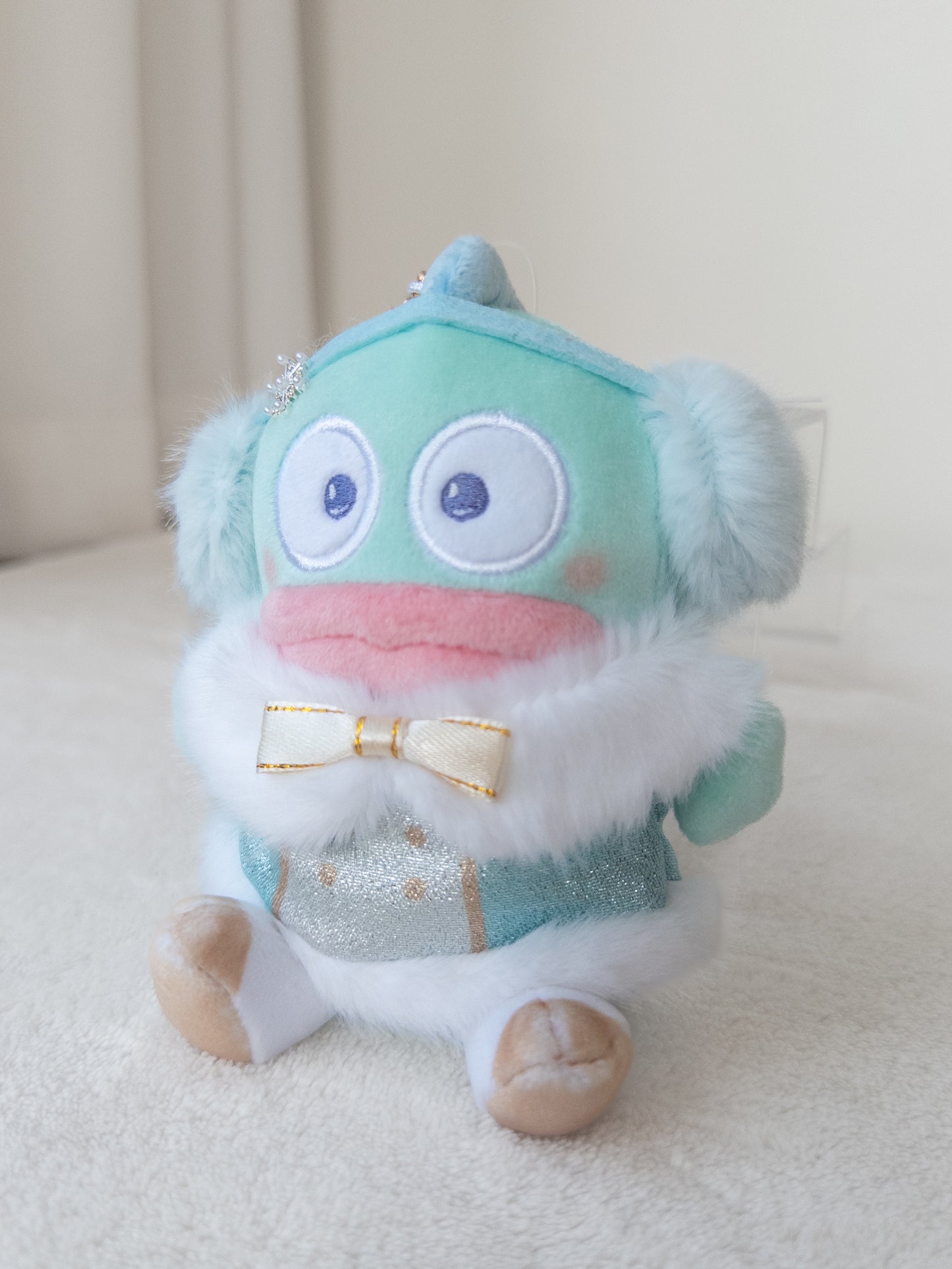 Hangyodon Snow Fantasy Munyugurumi Peluche Llavero