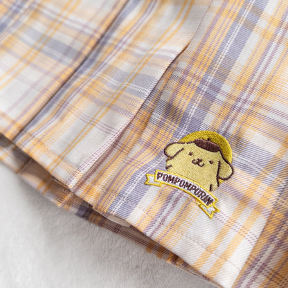 Pompompurin Conjunto Blusa y Falda Talla S