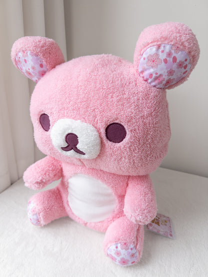 Rilakkuma Sakura Peluche Rosado Grande