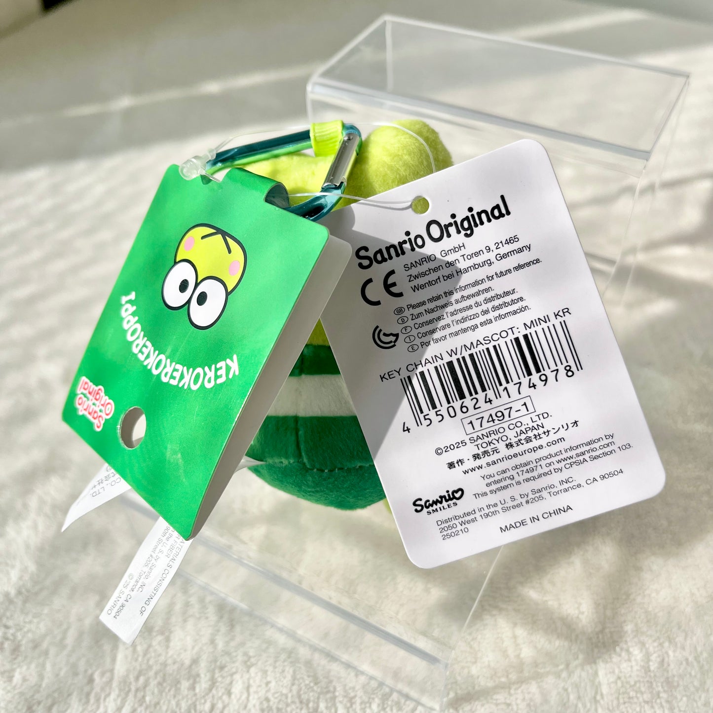 Keroppi Peluhe Llavero