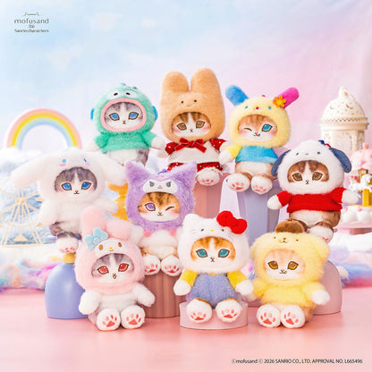 Mofusand x Sanrio Peluche Llavero