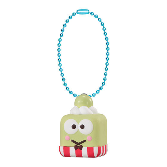 Keroppi Cubito de Postre Llavero Gashapon