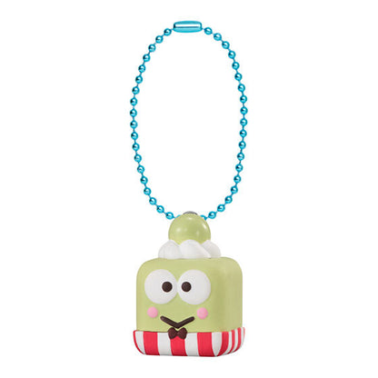 Keroppi Cubito de Postre Llavero Gashapon