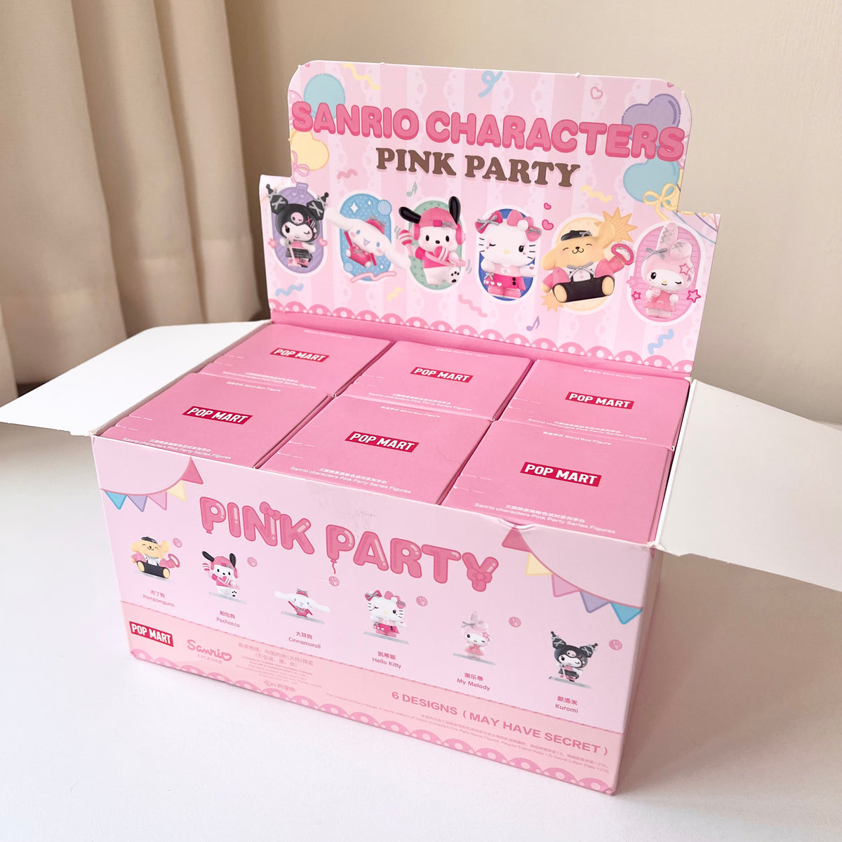 Sanrio Pink Party 🪩💕 Figura Popmart
