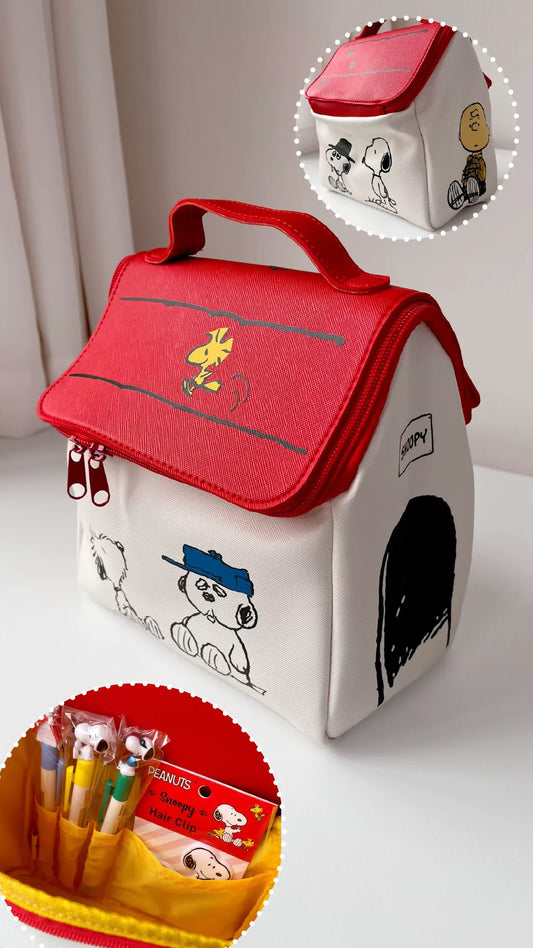 Neceser Lonchera Snoopy Casita