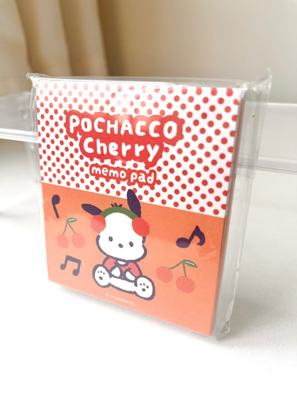 Pochacco Cherry 🍒 Memo Pad - Bloc de Notas
