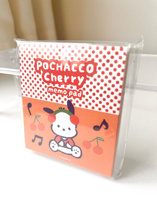 Pochacco Cherry 🍒 Memo Pad - Bloc de Notas