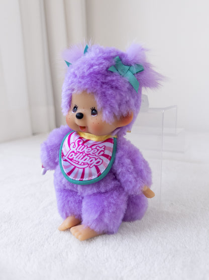 Monchhichi Sweet Lollipop Lila 💜 Peluche Llavero