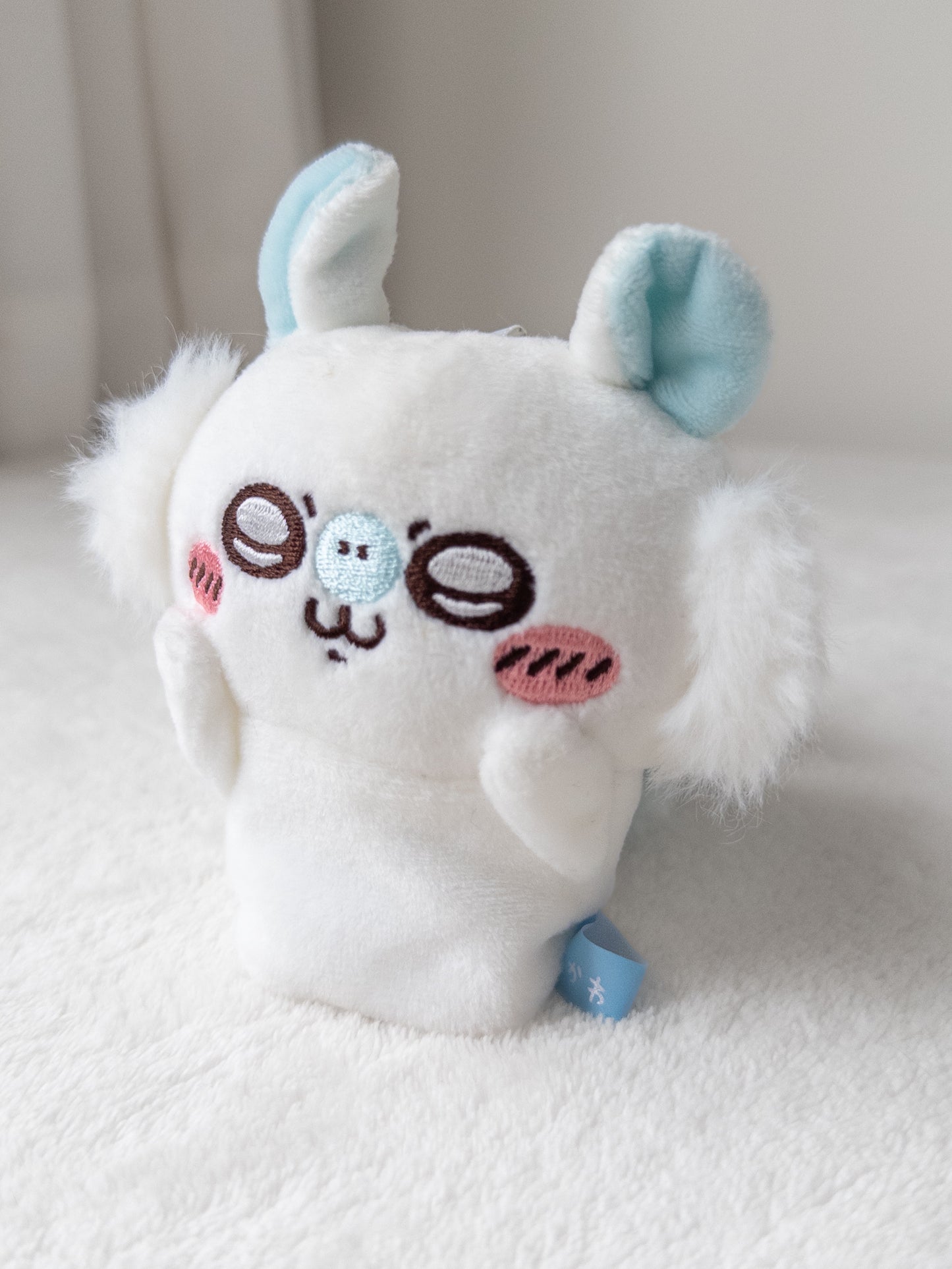Momonga Mascot Peluche Llavero Títere de Dedo
