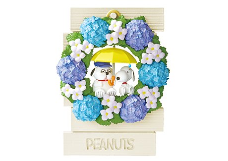 Snoopy Wreath Collection Figura © RE-MENT