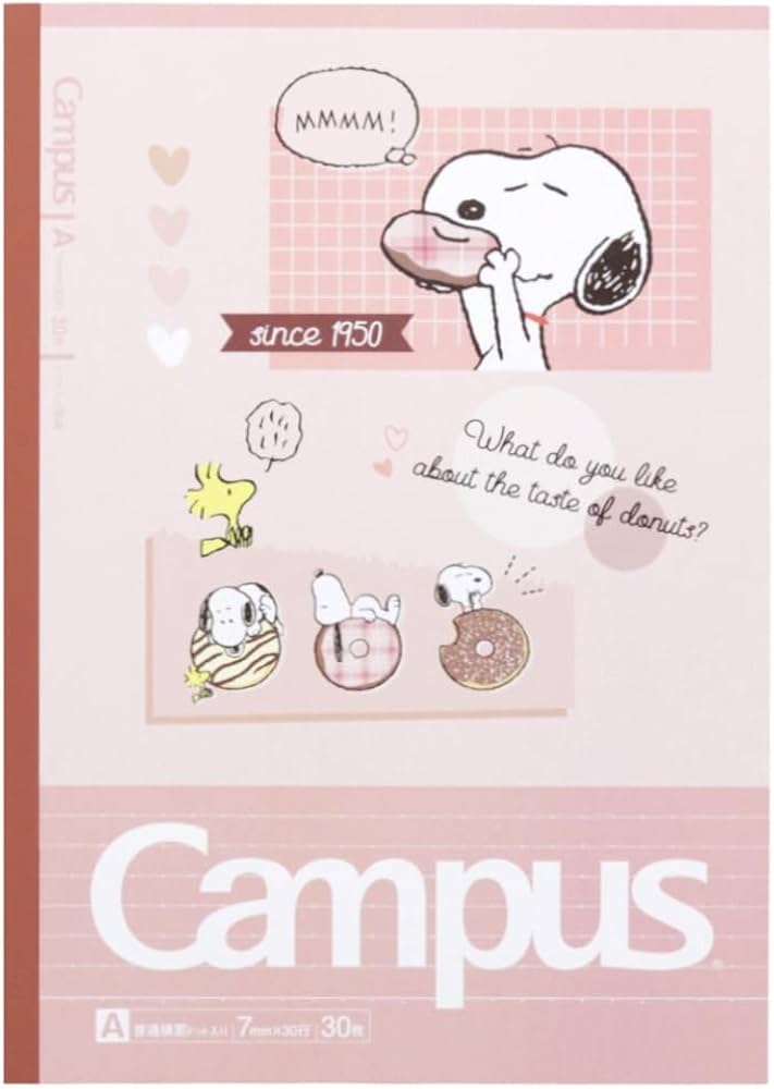 Snoopy Cuaderno Campus
