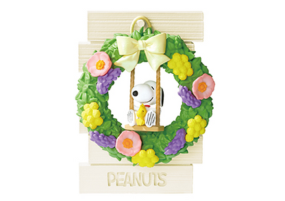Snoopy Wreath Collection Figura © RE-MENT