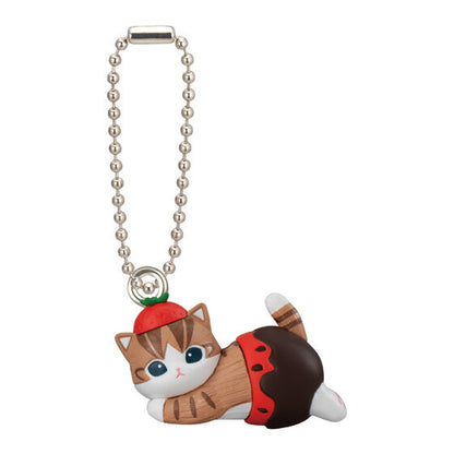 Mofusand Choco Fresa Llavero Gashapon