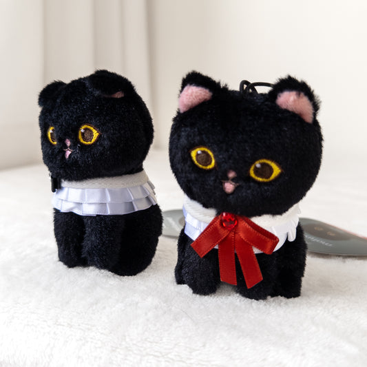 Mofusand Gatito Negro Peluche Llavero