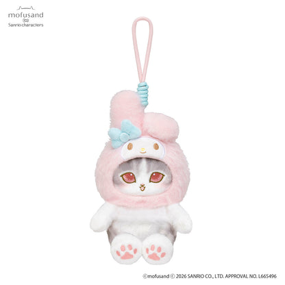 Mofusand x Sanrio Peluche Llavero
