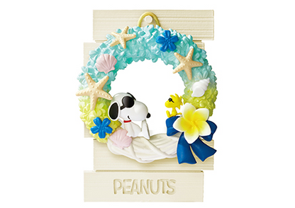 Snoopy Wreath Collection Figura © RE-MENT