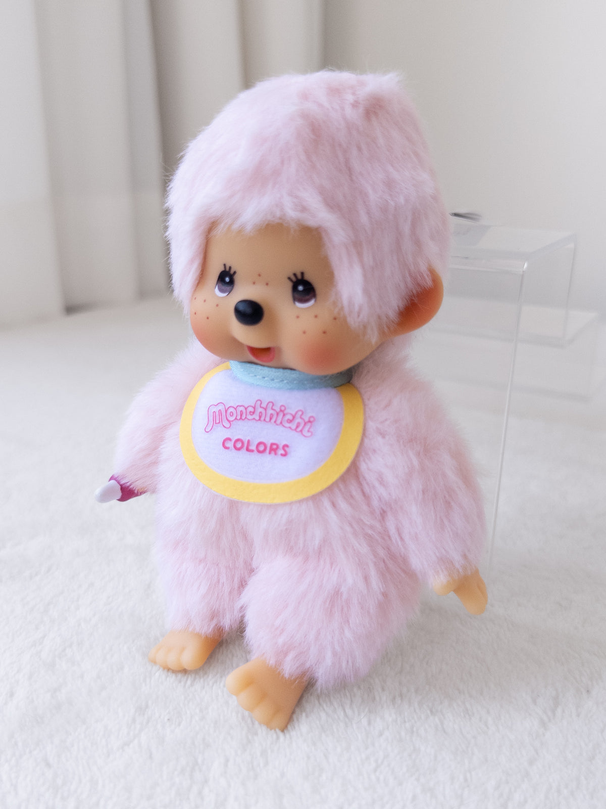 Monchhichi Colors Rosa Claro 🌸 Peluche Llavero