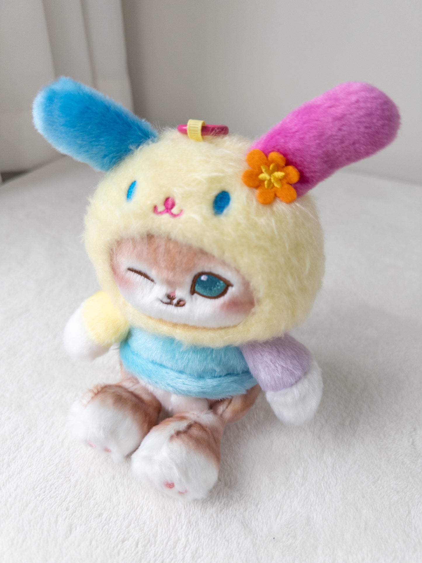 Mofusand x Sanrio Peluche Llavero