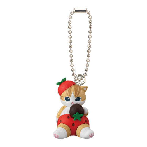 Mofusand Choco Fresa Llavero Gashapon