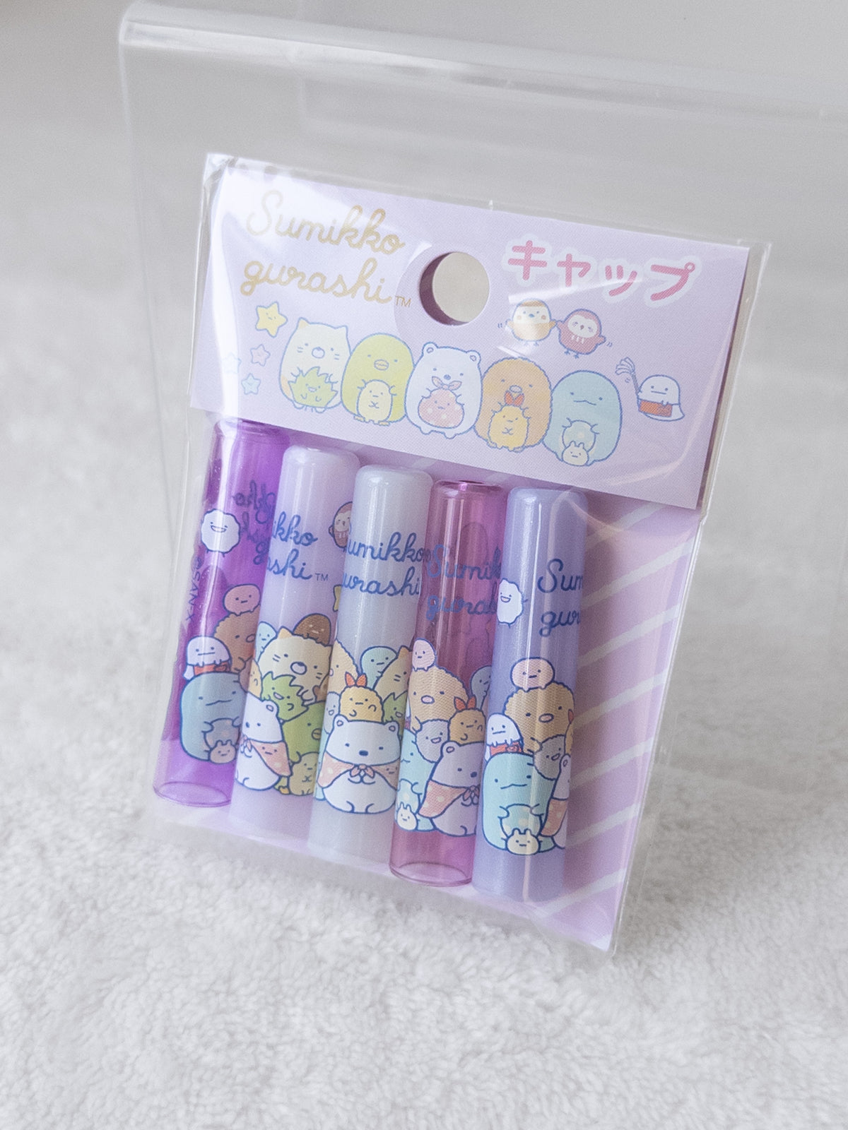 Sumikko Gurashi Set de Tapas para Lápiz