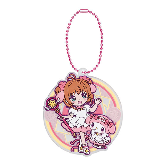 Sakura Card Captor x Sanrio Llaveros Gashapones