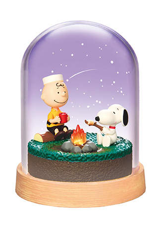 Snoopy Time Terrarium © RE-MENT