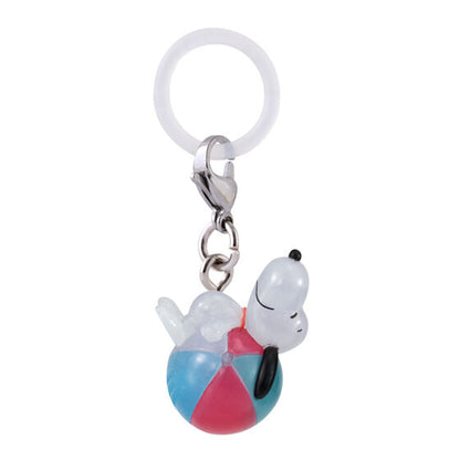 Snoopy Summer Mejirushi | Llavero Gashapon