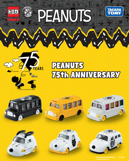 Snoopy Auto 75º Aniversario Peanuts Tomica © TOMY