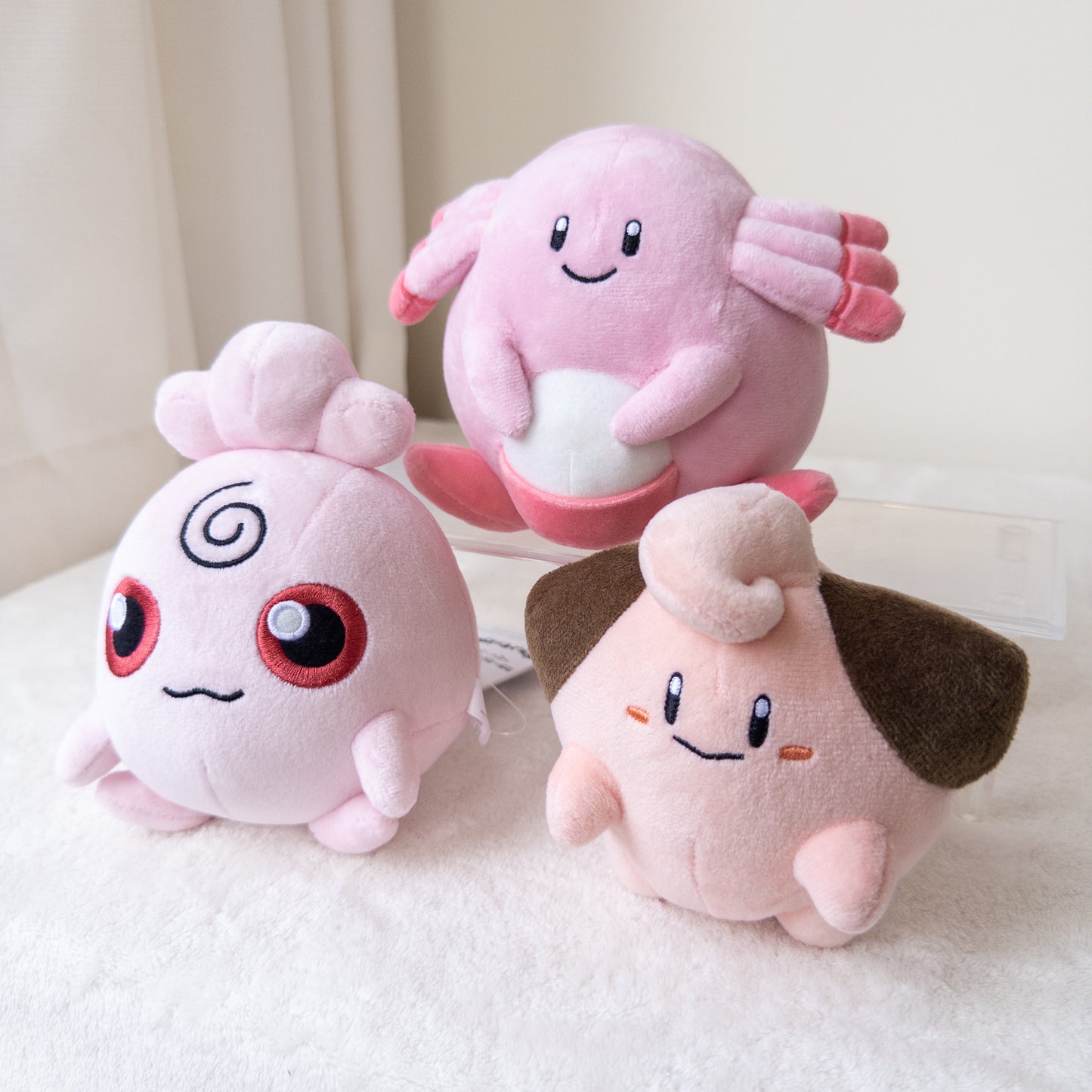 Pokémon Peluchito | Chansey | Igglybuff | Cleffa