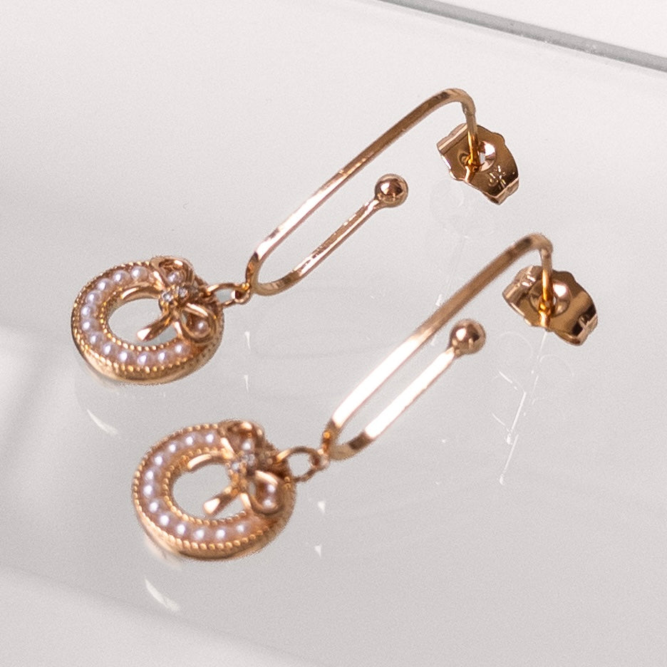 Aretes Clip Lazo | Joyería Premium