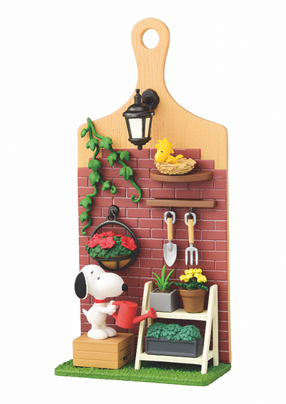 Snoopy Miniature Board Figura © RE-MENT