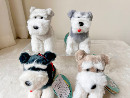 Shuna y Bob Peluche Llavero | Schnauzer