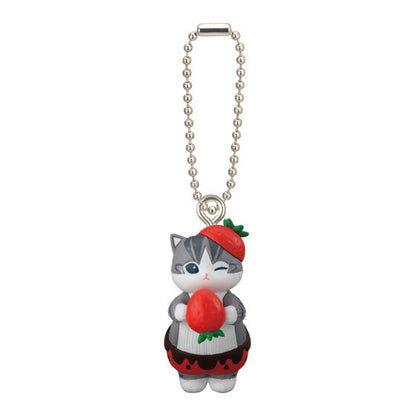 Mofusand Choco Fresa Llavero Gashapon