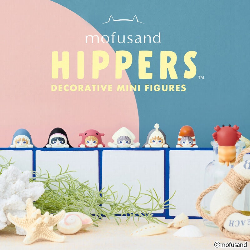 Mofusand Hippers | Mini Figuras Decorativas