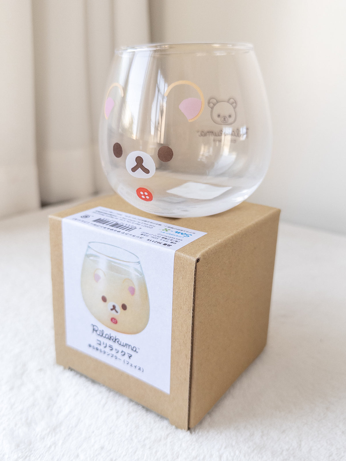 Rilakkuma Vaso de Vidrio
