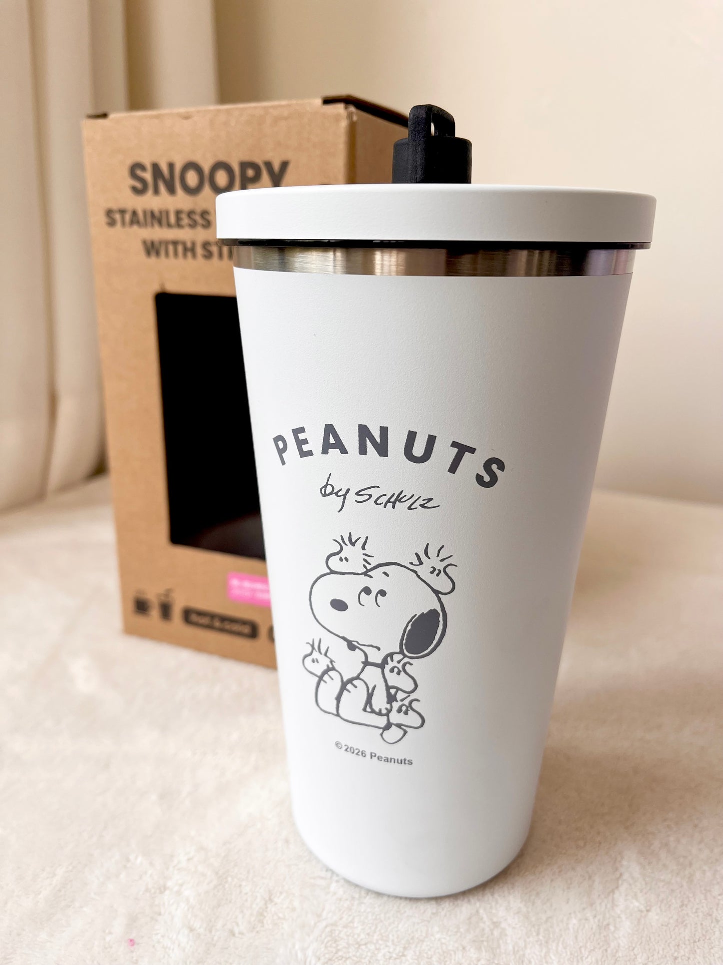 Snoopy Tumbler Peanuts | Acero Inoxidable