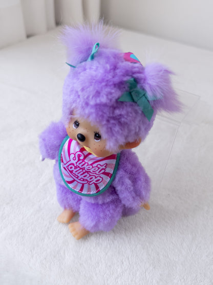 Monchhichi Sweet Lollipop Lila 💜 Peluche Llavero