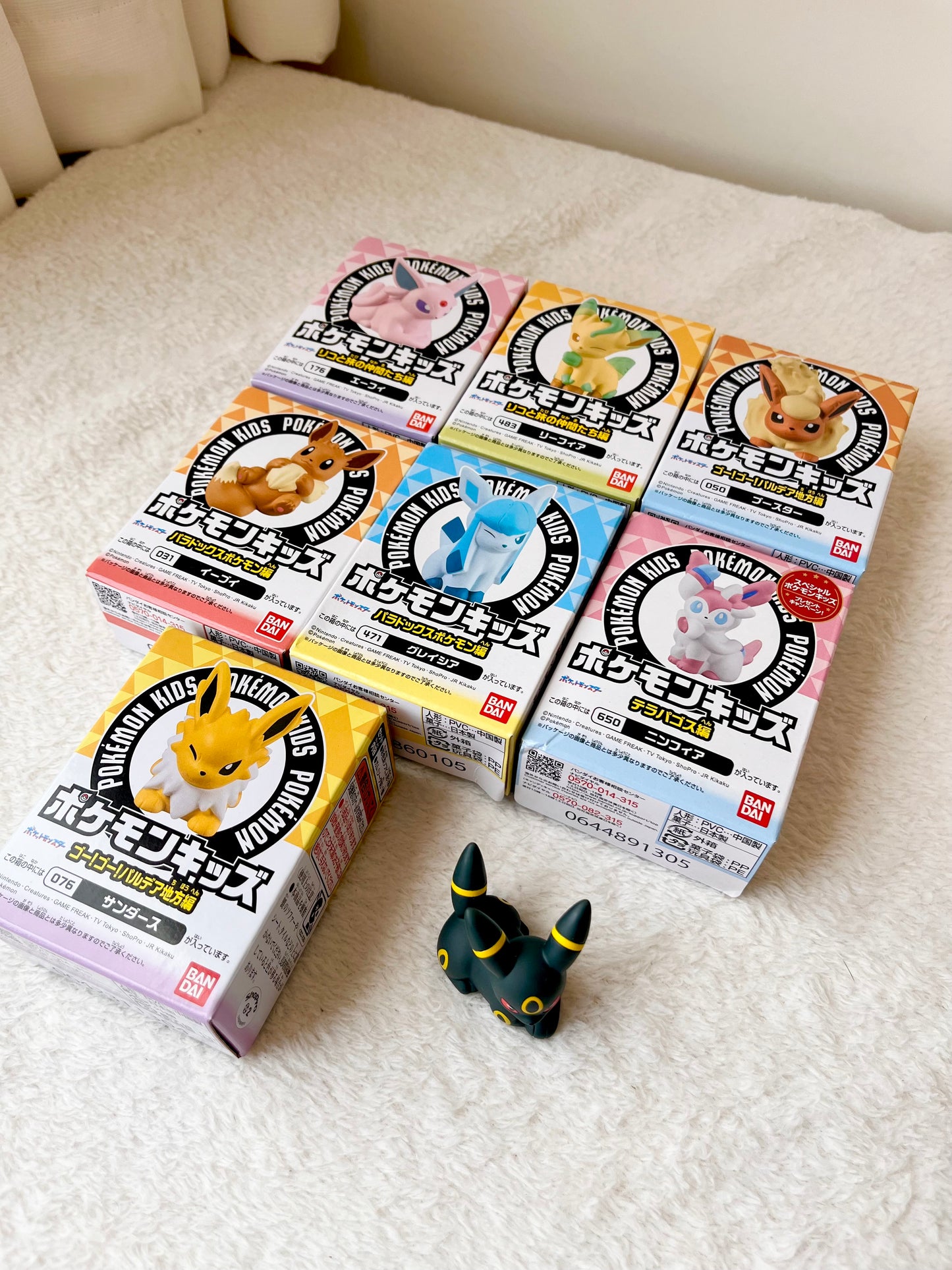 Eevee y Evoluciones Figura | Flareon Sylveon Umbreon Glaceon Espeon Leafeon