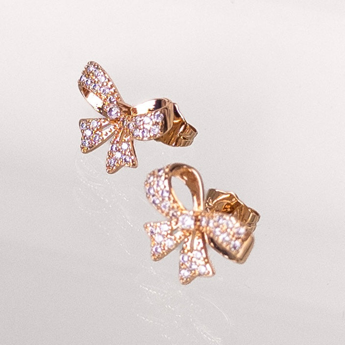 Aretes Lazo Coquette | Joyería Premium