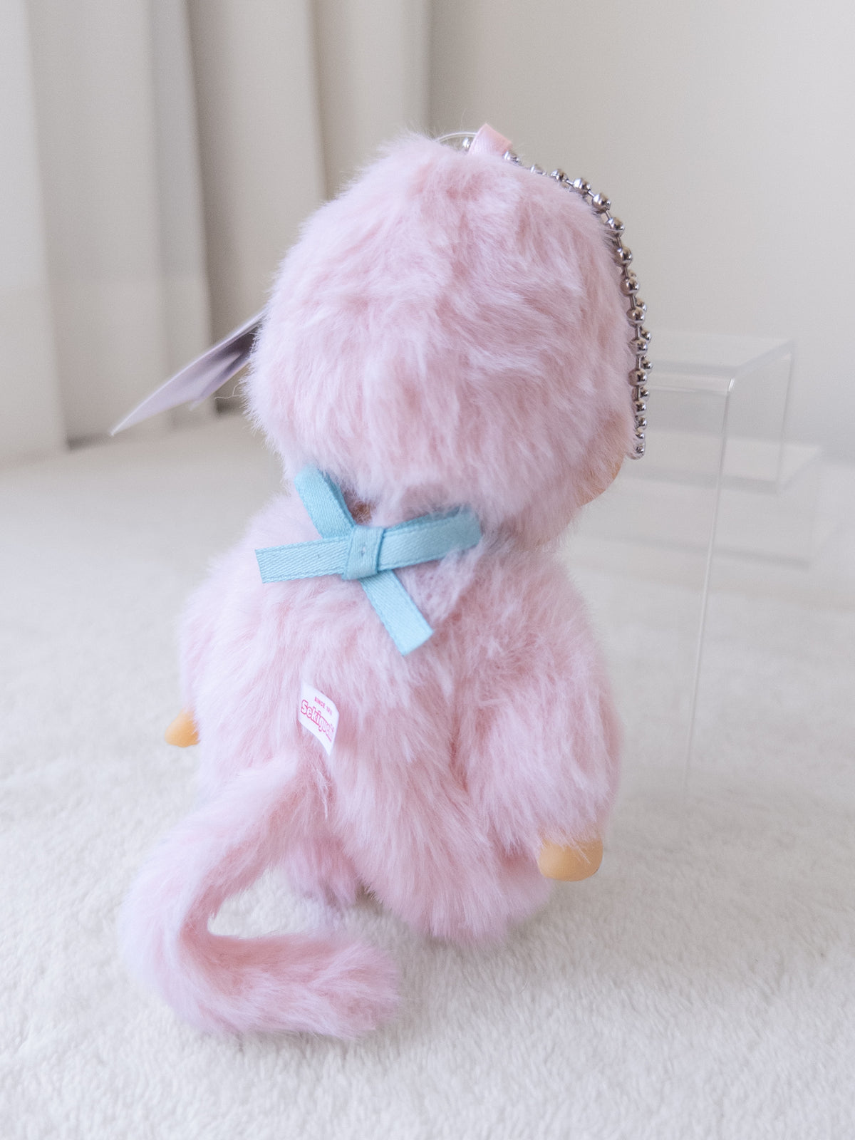 Monchhichi Colors Rosa Claro 🌸 Peluche Llavero