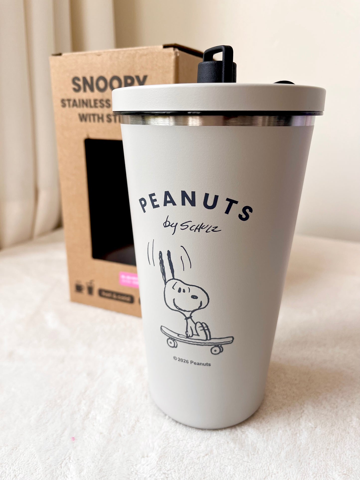 Snoopy Tumbler Peanuts | Acero Inoxidable