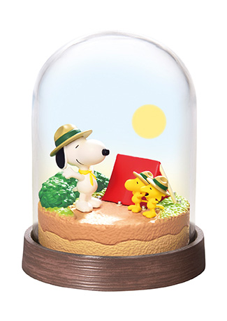 Snoopy Time Terrarium © RE-MENT