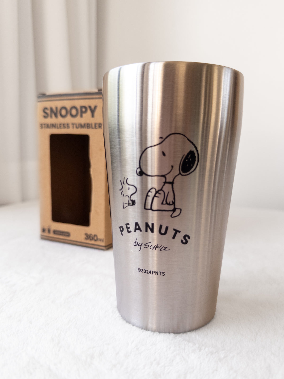 Snoopy Tumbler de Acero Inoxidable | Vaso Alto