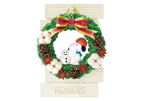 Snoopy Wreath Collection Figura © RE-MENT