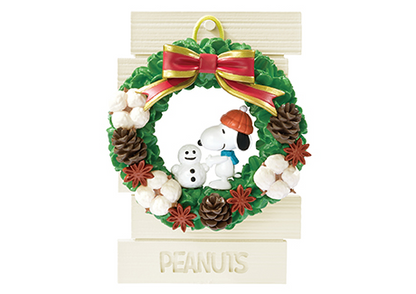 Snoopy Wreath Collection Figura © RE-MENT