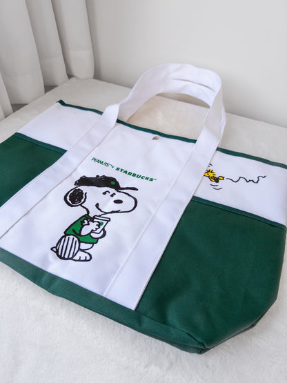 Snoopy x Starbucks Bolso Tote Bag