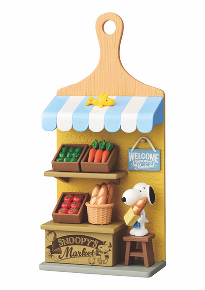 Snoopy Miniature Board Figura © RE-MENT