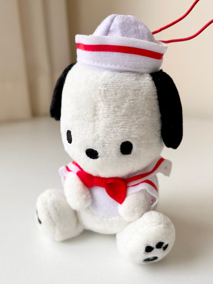 Pochacco Marinero Peluche Llavero ⚓️ © SANRIO CO., LTD
