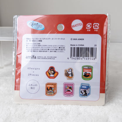 Stickers Flakes | Sanrio | Doraemon | Pingu